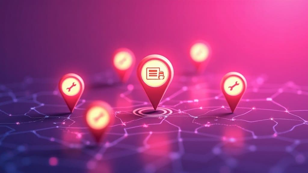 Google Maps showing local tradespeople businesses in search results